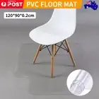 120*90 Chair Mat Carpet Floor Protectors PVC Home Office Room Computer Work Mats