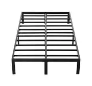 King Single Metal Bed Frame Full Steel Heavy Duty