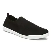 Vionic Malibu Slip-On Sneaker - Black Waffle Knit