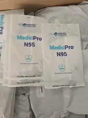 N95 Face Mask Medical Grade. American Made, 500pcs. Individually Wrapped.