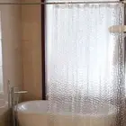 Hooks Diamond Cube Shower Curtain Bathroom Decoration Shower Drape Bath Curtain