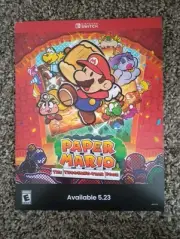 Paper Mario The Thousand-Year Door Remake Store Display