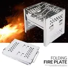 Portable Folding Stainless Steel Charcoal BBQ Grill Foldable BBQ Grill Firepit
