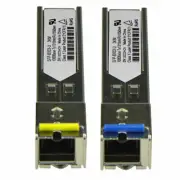 2Pcs SC Connector 3km 1.25GB/s SFP-BX03-D Tx1550nm/RX1310nm Transceiver Module e