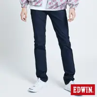 在飛比找蝦皮商城優惠-EDWIN 加大碼迦績EDGE紅線雙口袋窄直牛仔褲(原藍色)