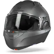 Evo GT Blank Mat Anthracite Modular Helmet