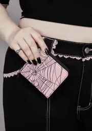 [Widow] Lady Raven's Night Embroidered Wallet