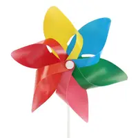 在飛比找蝦皮商城優惠-六葉風車 六角風車DIY風車 廣告宣傳品 節日花草裝飾小風車