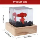 Nuclear Explosion Lamp USB Powered Mushroom Cloud Lamp with Base Creative PajXU