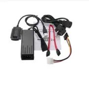Data transfer SATA/PATA/IDE to USB 2.0 Adapter Converter Cable for Hard Drive