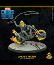 Marvel Crisis Protocol Ghost Rider ONLY, NO Cards / Tokens - Johnny Blaze