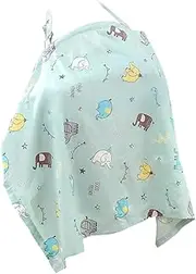 Nursing cover, nursing cover, cotton care cover-up, apron from cut-out of the ore neckline, nursing aid, child safety car canopy for pump mum