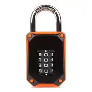 Gym Locker Lock, 4 Digit Weatherproof and Outdoor Combination Padlock