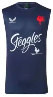 Sydney Roosters 2023 NRL Mens Navy Training Singlet Sizes S-7XL BNWT