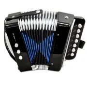 *Great Gift* Accordion 7 Button 2 Bass Kid Music Instrument High Quality