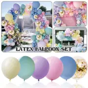 Macaron Rainbow Balloon Arch Garland Kit Birthday Baby Shower Wedding Decor
