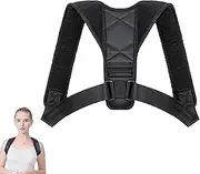 Back Straightener Posture Corrector | Adjustable Upper Pose Support | Upper Back Brace for Clavicle to Support Neck and Shoulder Relief Kyphosis Straightener