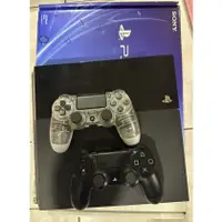 在飛比找蝦皮購物優惠-二手 PS4 主機 1007型 500G 含2手把 電源線 