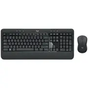Logitech MK540 Advanced Wireless Keyboard & Mouse Combo - USB Receiver, 10 Meter Wireless Connection, Plug and Play, Contoured Mouse 920-008682
