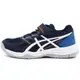 ASICS UPCOURT 4 PS 魔鬼氈 排羽球鞋 中童 藍 R9108(1074A029-402)