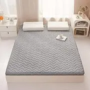 mattress mattress Japanese Futon - Folding Futon Mattress Double and Single Futon Bed Foldable and Rollable. Floor mattresses Quilted futon space-saving Bed (Color : B Size : 180x2