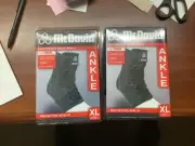 2-New McDavid UltraLight Weight Ankle Brace 199R Protection III Size XL