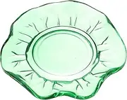 KAILIKETIY Elegant Glass Candle Holder Tray Wedding Table Decor Taper Candle Holder Home Decorative Plate