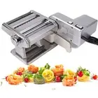 Electric Pasta Maker Machine with Motor Set Stainless Steel Pasta Roller Mach...