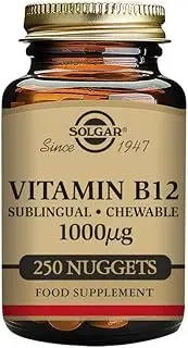 Solgar - Vitamin B12, 1000 mcg, 250 Nuggets