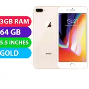 Apple iPhone 8+ Plus (64GB, Gold) Australian Stock - As New