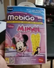 Vtech Mobigo Disney Minnie Mouse Touch Learning System Game 3-5 Yrs New In Box