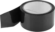 X AUTOHAUX 1 Roll Universal Underbelly Tape Waterproof 19.69ftx1.97 Flex Belly Tape with Permanent Sealing Adhesive for RV Mobile Home, Tear Repair Patch Black