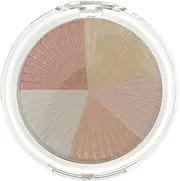 MERRYHAPY Colors Highlight Powder Face Finishing Makeup Multi Color Contour Palette for All Skin Tones for Professional Salon Wedding Party Home Use Compact Lightweight
