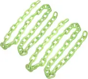 Garneck 2pcs Glow Dark Chains for Halloween Decorations Adjustable Props for Parties Haunted House and Costume Events Reusable and Realistic Design
