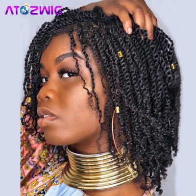 Dreadlock Wig Black Hair Dreadlock Crochet Braided Wig