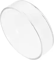 HOLIDYOYO Heat Resistant Glass Lid for Teapot Clear and Stable Replacement for Tea Kettles Cups for Home Parties and Outdoor Use Design with Smooth Edges