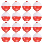 2 Inch Fishing Bobbers, 24 Pack Plastic Push Button Round Fishing Float