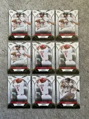 2025 Topps Welcome to the Club "3X MVP" Albert Pujols 9-Card Lot w/ #13, 14 ,15