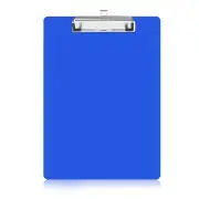 1 Pack Blue Clipboard A4 Letter SizeClip Boards 8.5x11 Heavy Duty Plastic Cli...