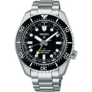 【SEIKO 精工】Prospex 大谷翔平廣告款 GMT 三日鍊潛水陶瓷機械錶(SPB383J1/6R54-00D0D)