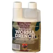 Farnam Worma Drench 250ml - Broad Spectrum Parasite Wormer for Horses & Cattle