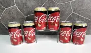 Coca Cola Coke Zero “VANILLA” Zero Sugar Limited 2020 Can Release 6 Total FULL
