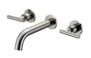 Miseno ML-NBF-W04 Kennedy 2.2 GPM Wall Mounted Widespread - Nickel
