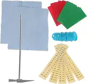 Kisangel Pcs Thumb Piano Accessory Kit Includes Cleaning Cloth Tuning Hammer Anti-slip for Use Random