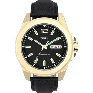 【TIMEX】天美時 風格系列 經典潮流大數字手錶 ( 金 / 黑 TXTW2U82100)