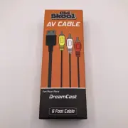 Old Skool Sega Dreamcast AV Cable NEW IN BOX