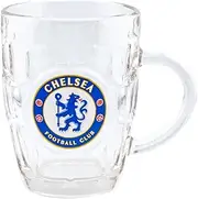 FOCO Officially Licensed Chelsea FC Dimple Glass Tankard