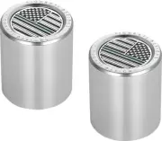 Figurati Designs Short/Thin Docking Hardware Covers US Flag Green Line Polished