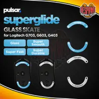 在飛比找蝦皮購物優惠-Pulsar Superglide 玻璃溜冰鞋適用於羅技 G