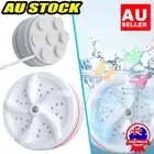 USB Mini Washing Machine Portable Turbine Laundry Washer Travel Home CW